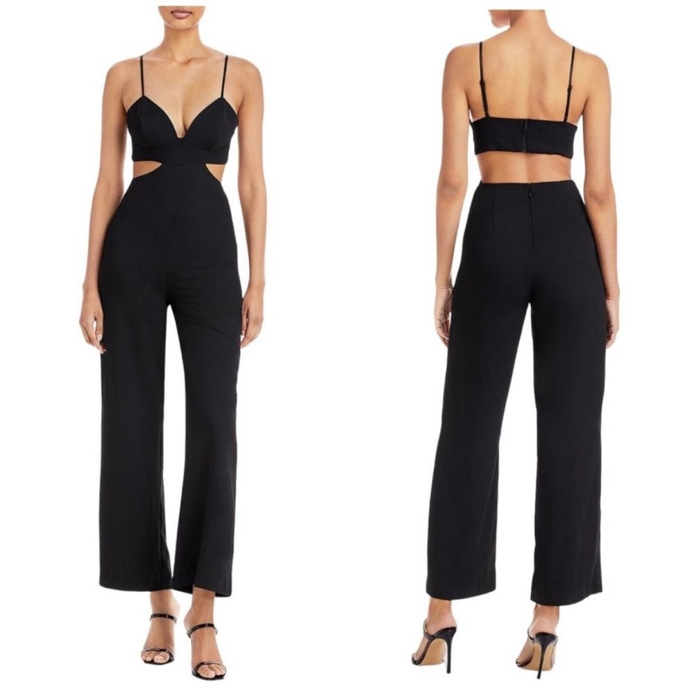Bardot cutout jumpsuit